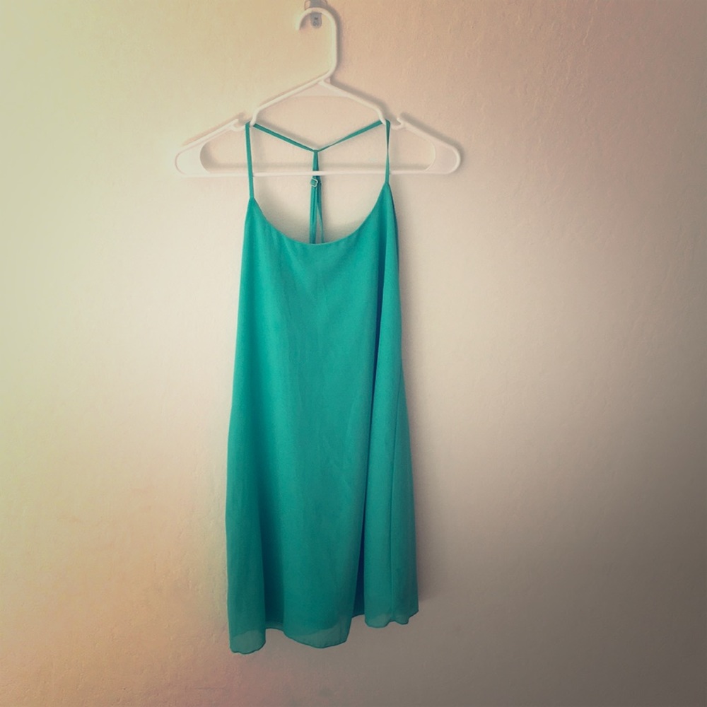 Turquoise Dress